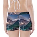 Italy Mountains Pragser Wildsee Boyleg Bikini Wrap Bottoms View2