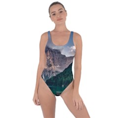 Italy Mountains Pragser Wildsee Bring Sexy Back Swimsuit by Simbadda