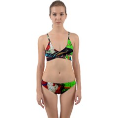 Coffee Land 5 Wrap Around Bikini Set by bestdesignintheworld