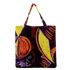 Cryptography Of The Planet Grocery Tote Bag by bestdesignintheworld