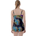 Blue Options 5 Tie Front Two Piece Tankini View2