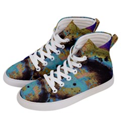 Blue Options 5 Women s Hi-top Skate Sneakers by bestdesignintheworld