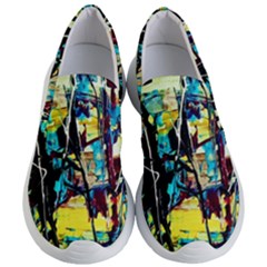 Dance Of Oil Towers 3 Women s Lightweight Slip Ons by bestdesignintheworld