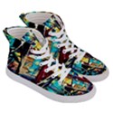 Dance Of Oil Towers 4 Women s Hi-Top Skate Sneakers View3