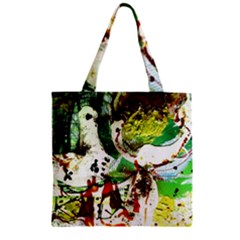 Doves Matchmaking 12 Zipper Grocery Tote Bag by bestdesignintheworld