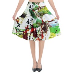 Doves Matchmaking 12 Flared Midi Skirt by bestdesignintheworld