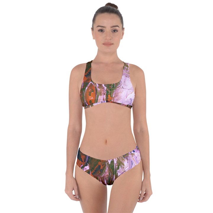 Close To Pinky,s House 12 Criss Cross Bikini Set