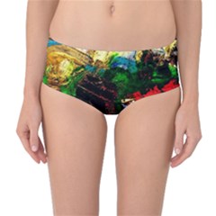 Catalina Island Not So Far 6 Mid-waist Bikini Bottoms by bestdesignintheworld