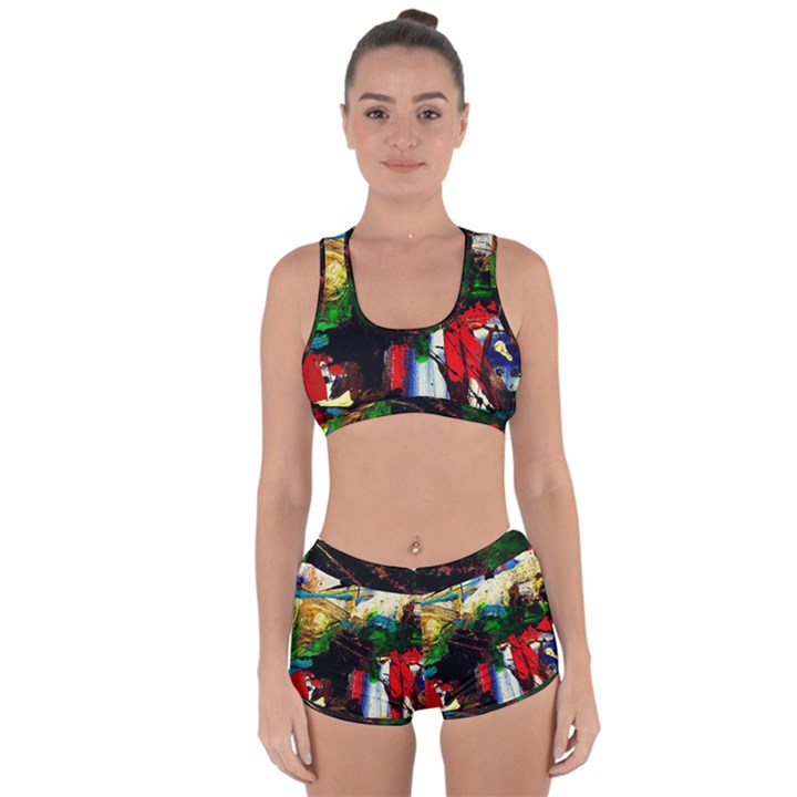 Catalina Island Not So Far 6 Racerback Boyleg Bikini Set