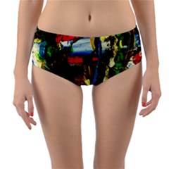 Catalina Island Not So Far 7 Reversible Mid-waist Bikini Bottoms by bestdesignintheworld