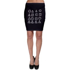 Drawing  Bodycon Skirt by ValentinaDesign