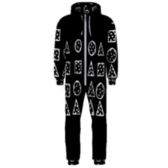 Drawing  Hooded Jumpsuit (men) 