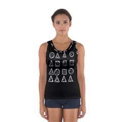 Drawing  Sport Tank Top  by ValentinaDesign