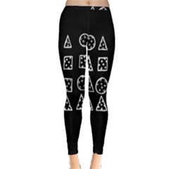 Drawing  Inside Out Leggings by ValentinaDesign