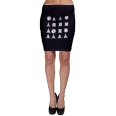 Drawing  Bodycon Skirt by ValentinaDesign