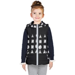 Drawing  Kid s Hooded Puffer Vest