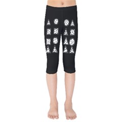 Drawing  Kids  Capri Leggings  by ValentinaDesign