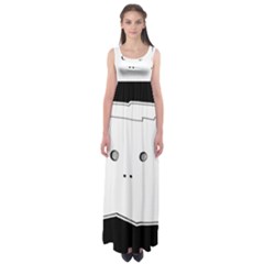 Drawing  Empire Waist Maxi Dress by ValentinaDesign