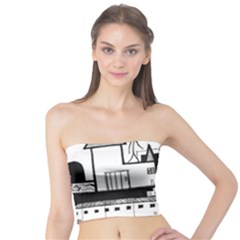 Drawing  Tube Top by ValentinaDesign