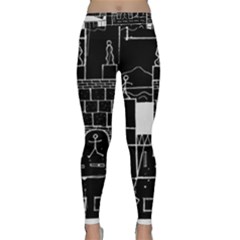 Drawing  Classic Yoga Leggings by ValentinaDesign