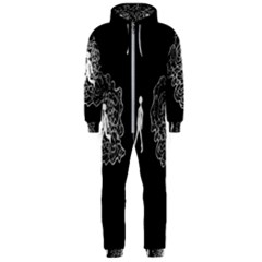 Drawing  Hooded Jumpsuit (men) 