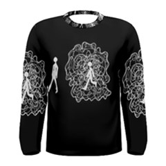 Drawing  Men s Long Sleeve Tee