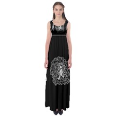 Drawing  Empire Waist Maxi Dress by ValentinaDesign