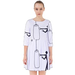 Drawing  Smock Dress by ValentinaDesign