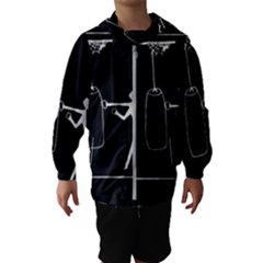 Drawing  Hooded Wind Breaker (kids)