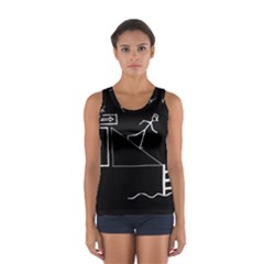 Drawing Sport Tank Top  by ValentinaDesign