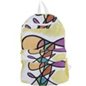 Abstract Art Colorful Foldable Lightweight Backpack View1