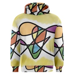 Abstract Art Colorful Men s Overhead Hoodie