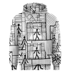 Drawing Men s Pullover Hoodie