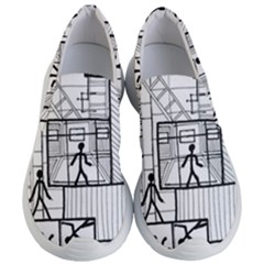 Drawing Women s Lightweight Slip Ons