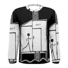 Drawing Men s Long Sleeve Tee