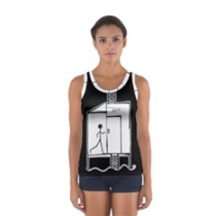 Drawing Sport Tank Top  by ValentinaDesign