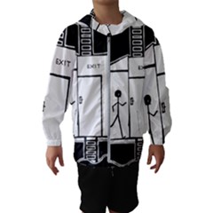 Drawing Hooded Wind Breaker (kids)