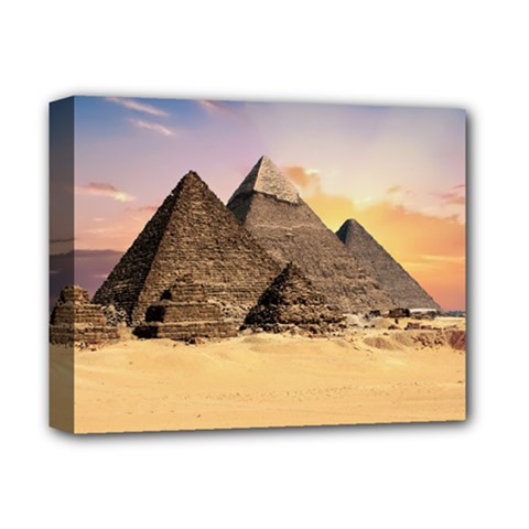 Ancient Archeology Architecture Deluxe Canvas 14  X 11  by Modern2018