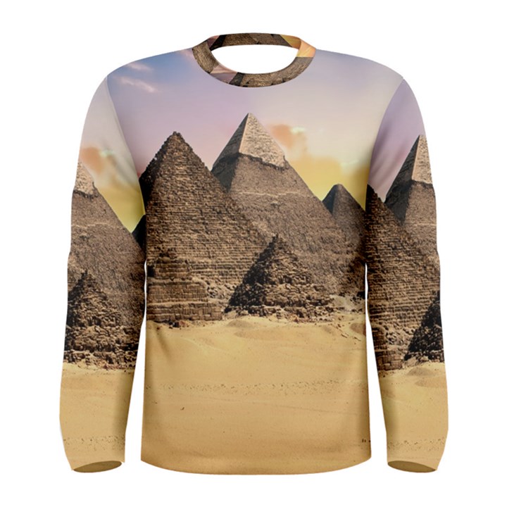 Ancient Archeology Architecture Men s Long Sleeve Tee