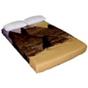 Ancient Archeology Architecture Fitted Sheet (Queen Size) View2