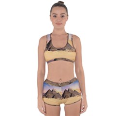 Ancient Archeology Architecture Racerback Boyleg Bikini Set by Modern2018