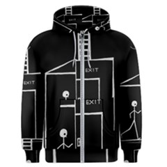 Drawing Men s Zipper Hoodie