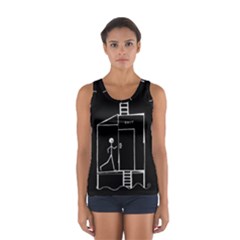 Drawing Sport Tank Top  by ValentinaDesign