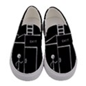 Drawing Women s Canvas Slip Ons View1