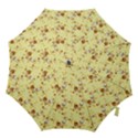 Funny Sunny Ice Cream Cone Cornet Yellow Pattern  Hook Handle Umbrellas (Small) View1