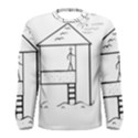 Drawing Men s Long Sleeve Tee View1