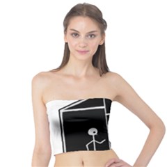 Drawing Tube Top by ValentinaDesign