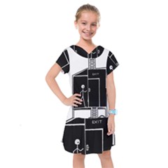 Drawing Kids  Drop Waist Dress