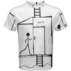 Drawing Men s Cotton Tee