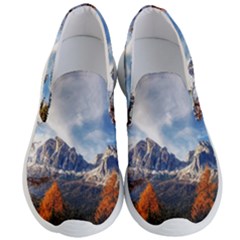 Dolomites Mountains Italy Alpine Men s Lightweight Slip Ons by Simbadda